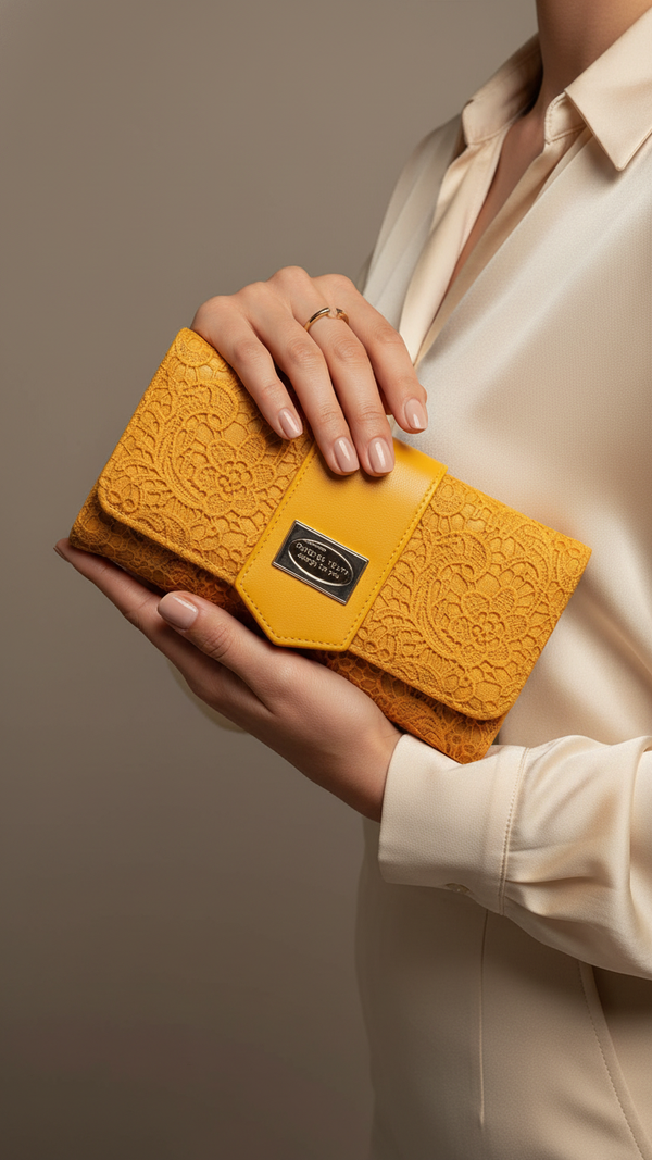 Yellow Casual Wallet For Women P70977