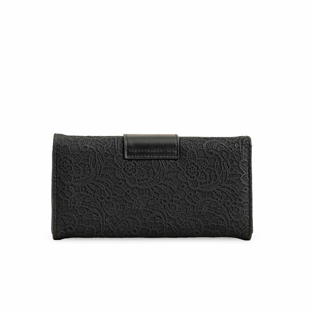 Black Casual Wallet For Women P70977