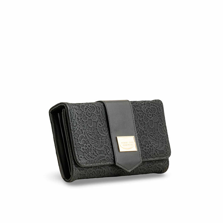 Black Casual Wallet For Women P70977