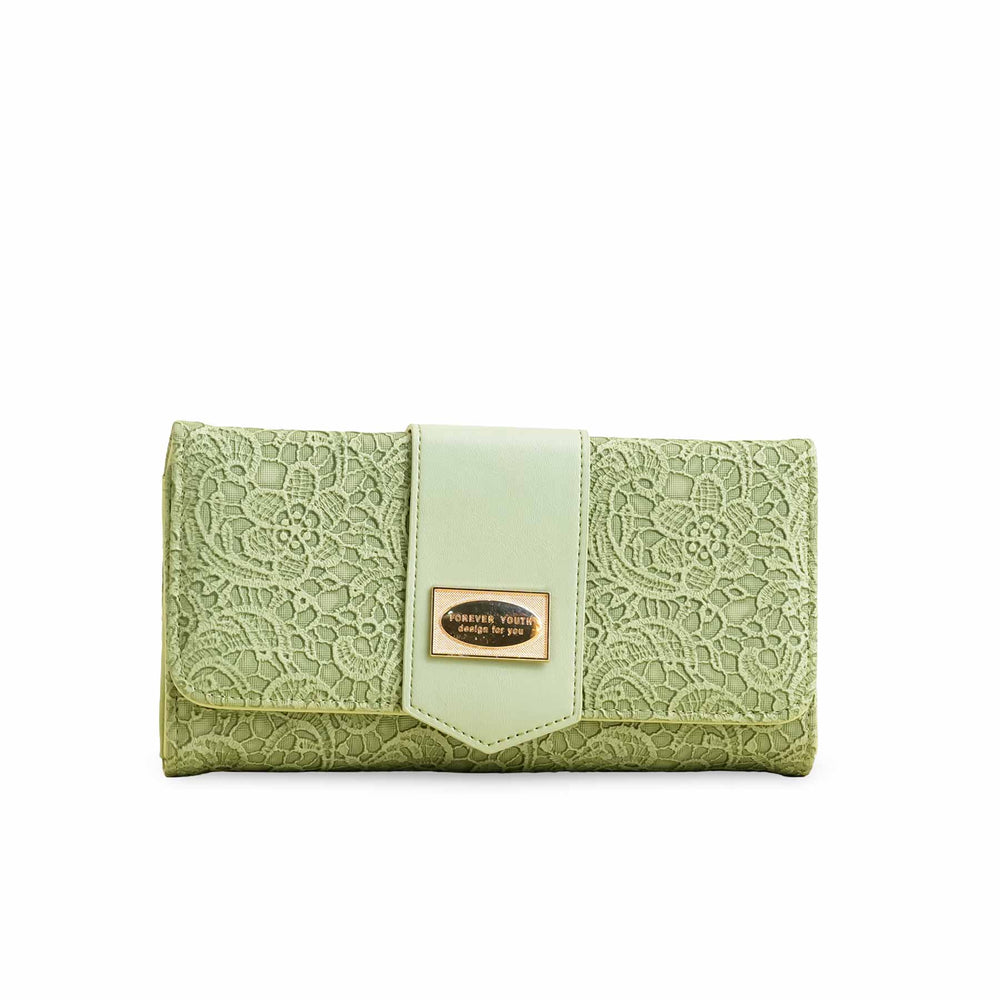 Green Casual Wallet For Women P70977