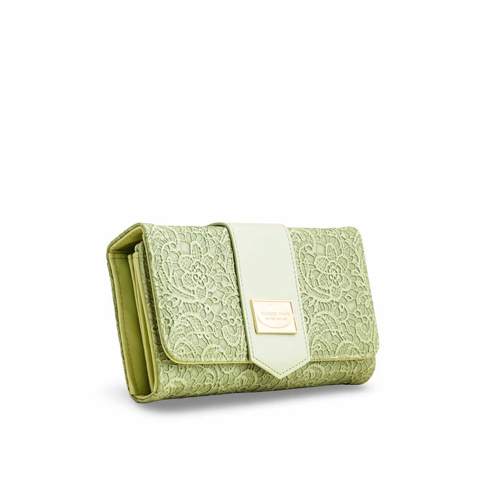 Green Casual Wallet For Women P70977