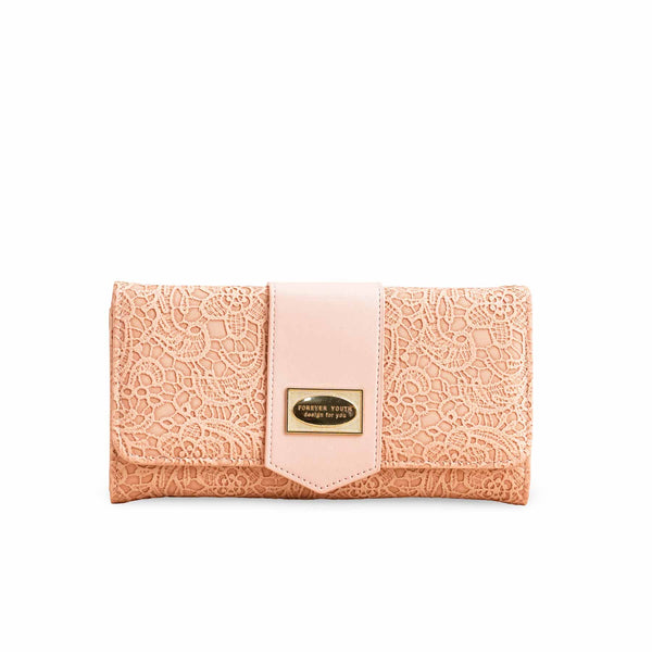 Pink Casual Wallet For Women P70977