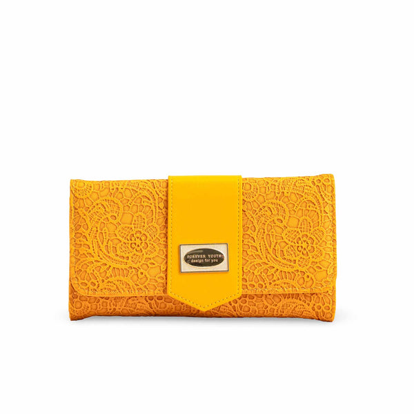 Yellow Casual Wallet For Women P70977