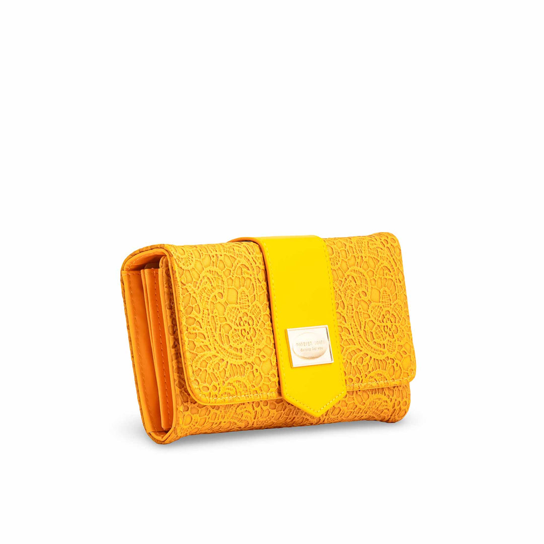 Yellow Casual Wallet For Women P70977