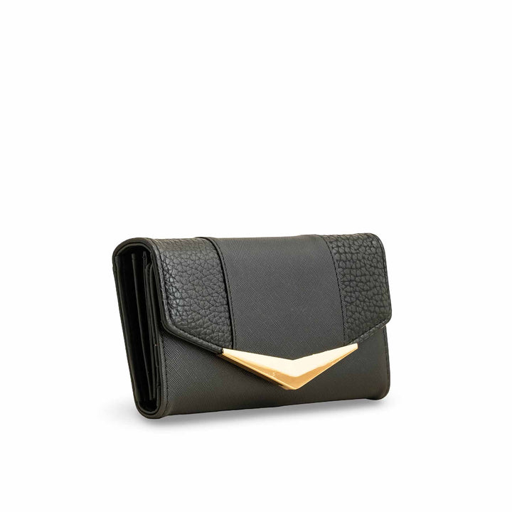 Black Casual Wallet For Women P70978