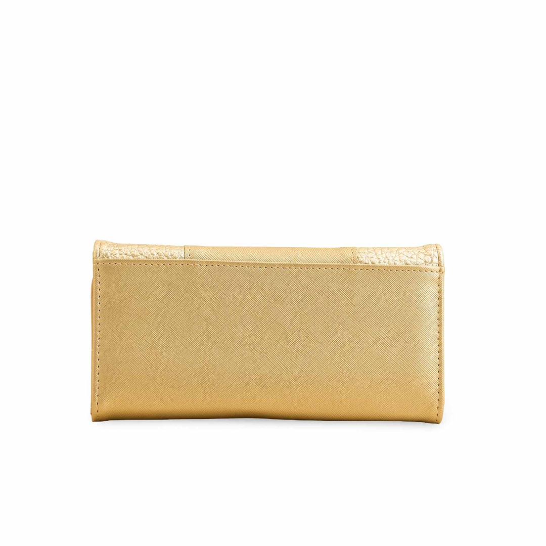 Golden Casual Wallet For Women P70978