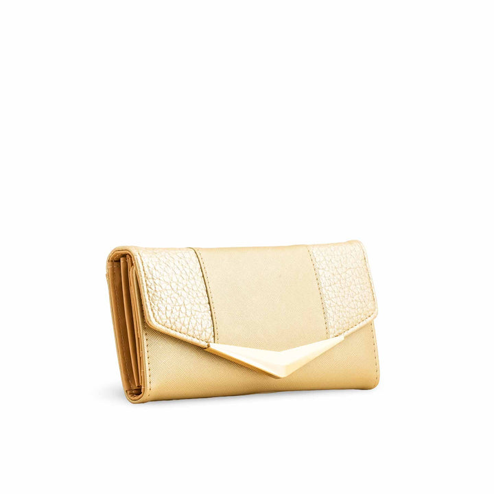 Golden Casual Wallet For Women P70978