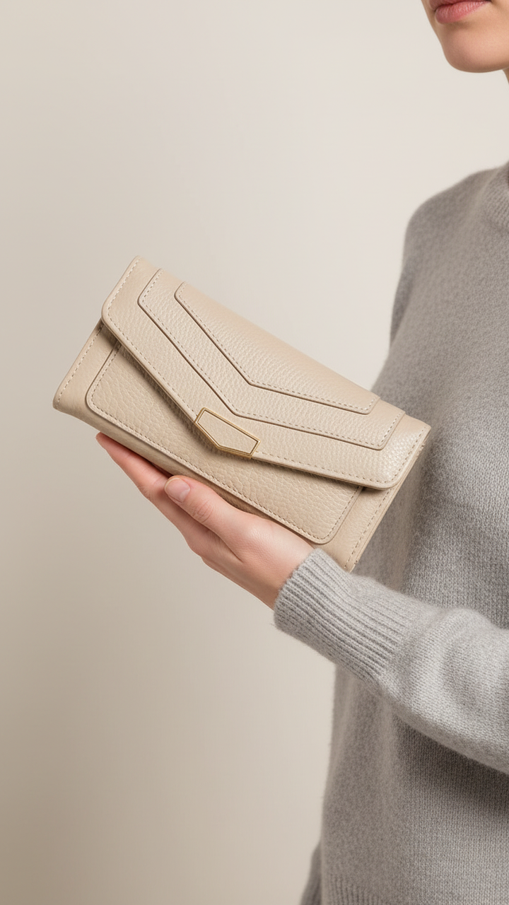 Grey Casual Wallet For Women P70980