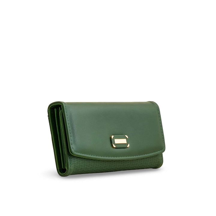 Green Casual Wallet For Women P70981