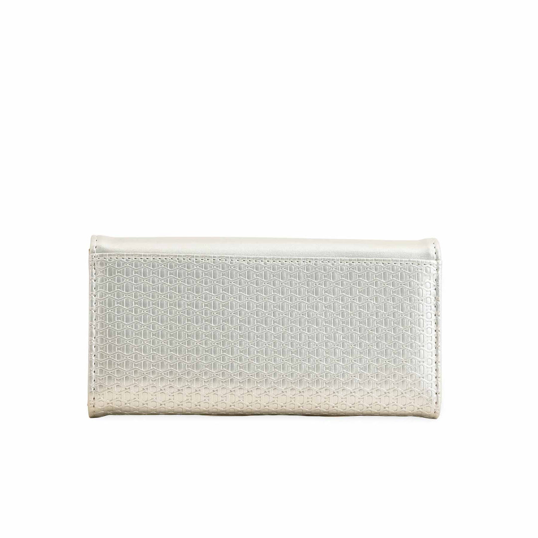 Silver Casual Wallet For Women P70981