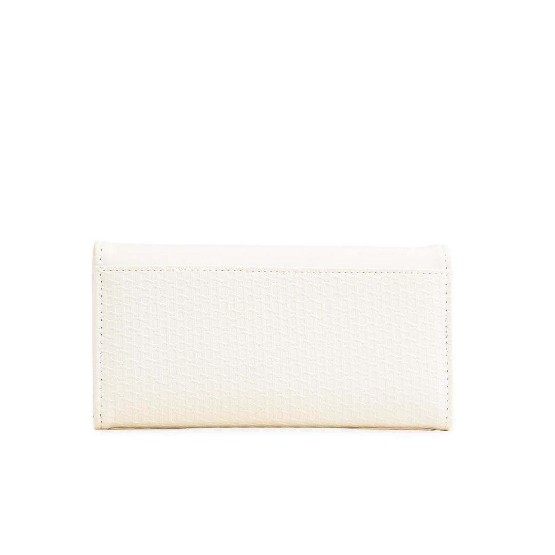 White Casual Wallet P70982