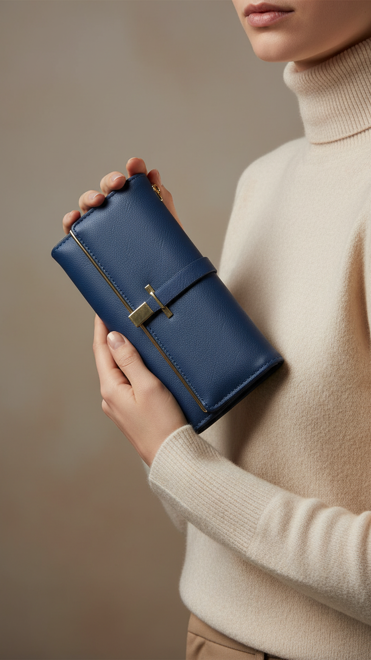 Blue Casual Wallet P70987