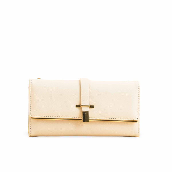 Beige Casual Wallet P70987