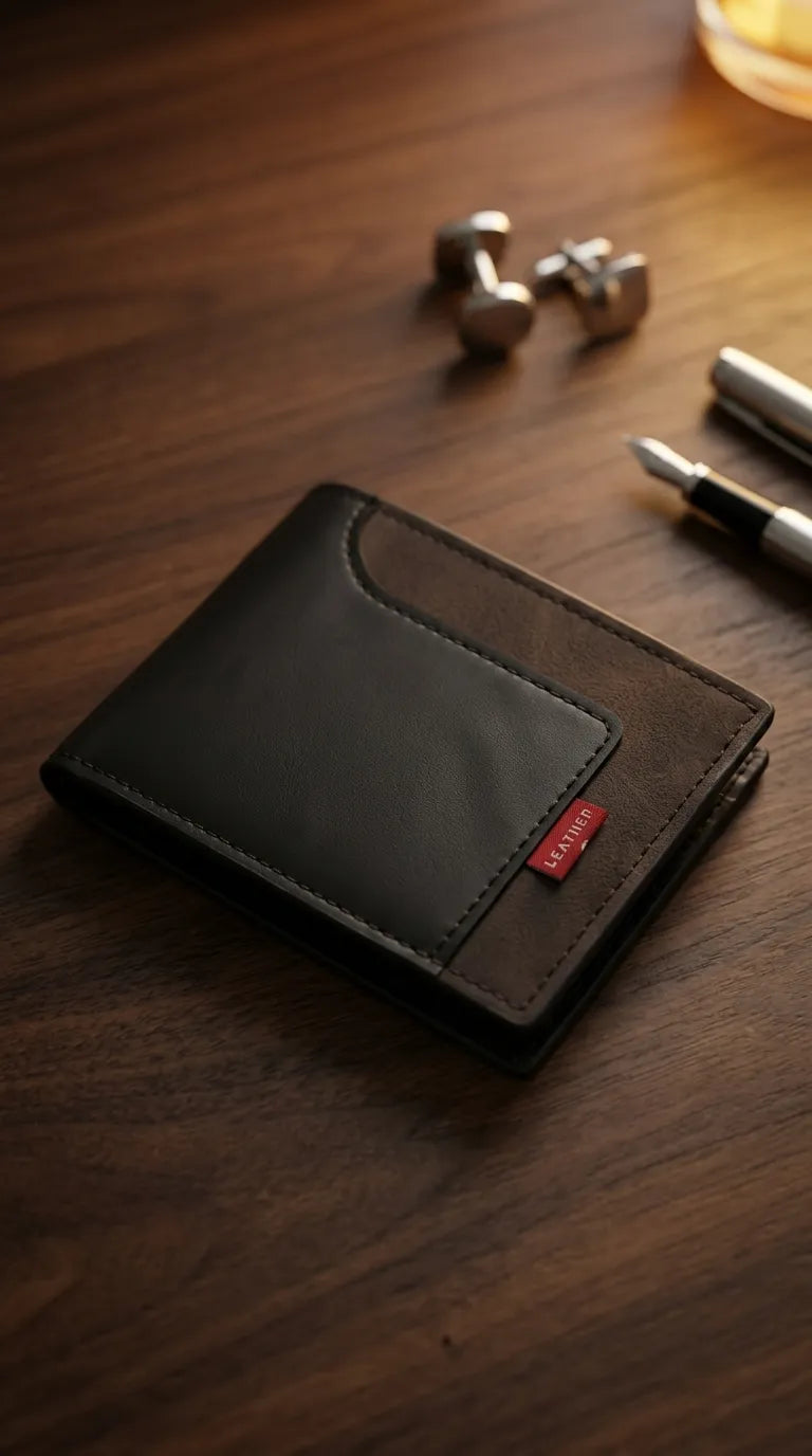 Black Casual Wallet For Men P71002