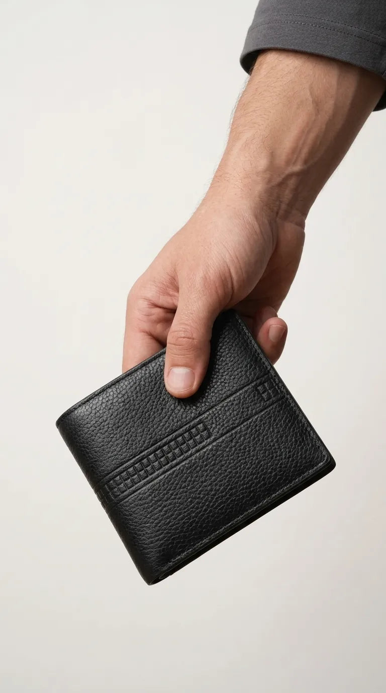 Black Casual Wallet For Men P71004