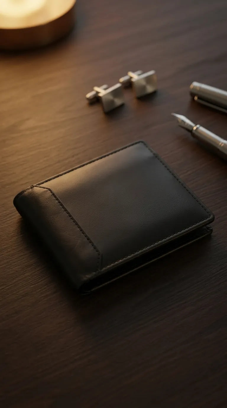 Black Casual Wallet For Men P71005