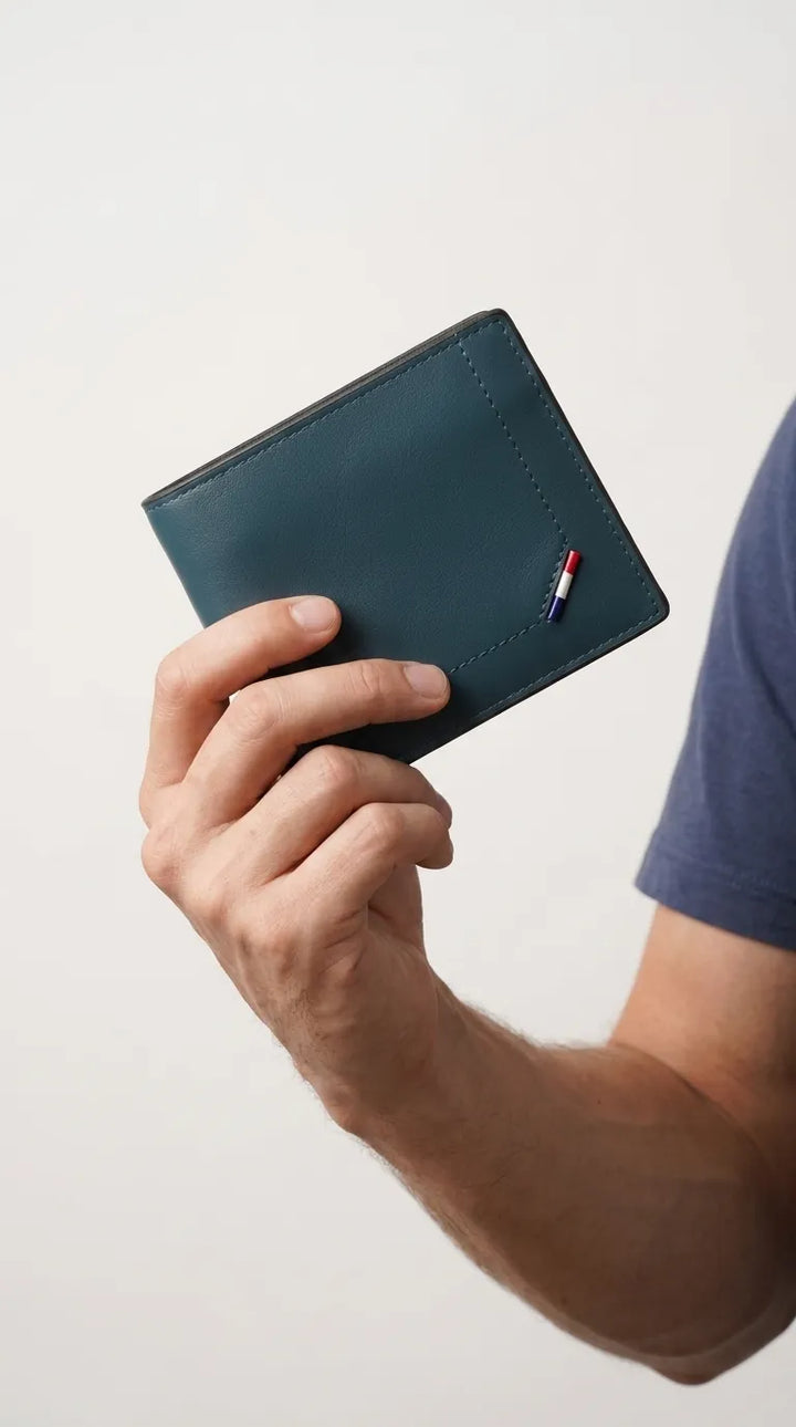 Blue Casual Wallet For Men P71006