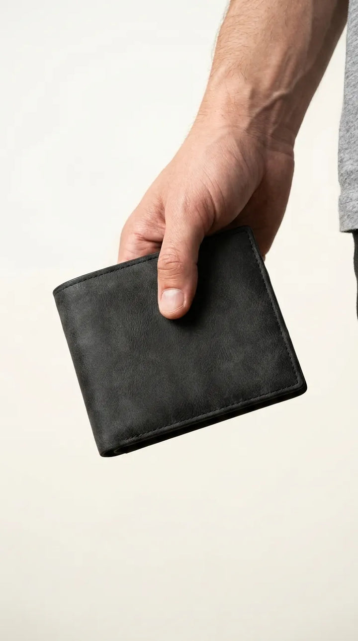 Black Casual Wallet For Men P71007