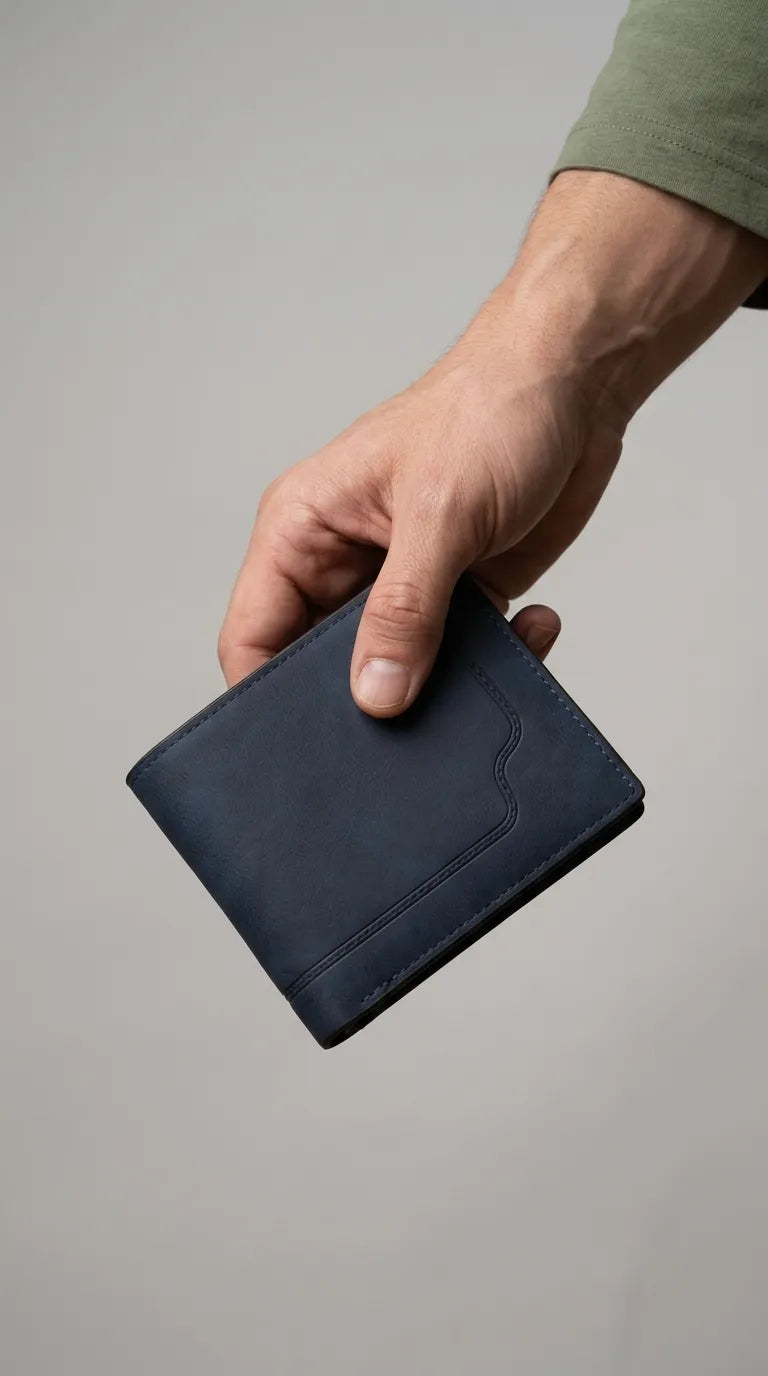 Blue Casual Wallet For Men P71007