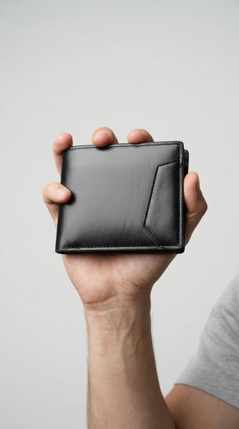 Black Casual Wallet For Men P71008