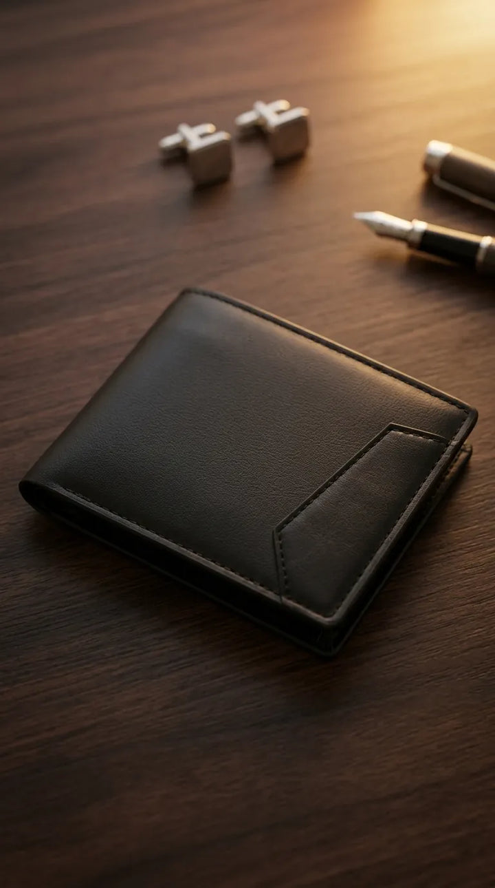Black Casual Wallet For Men P71008