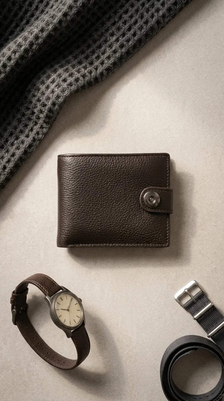 Coffee Casual Wallet For Men P71010