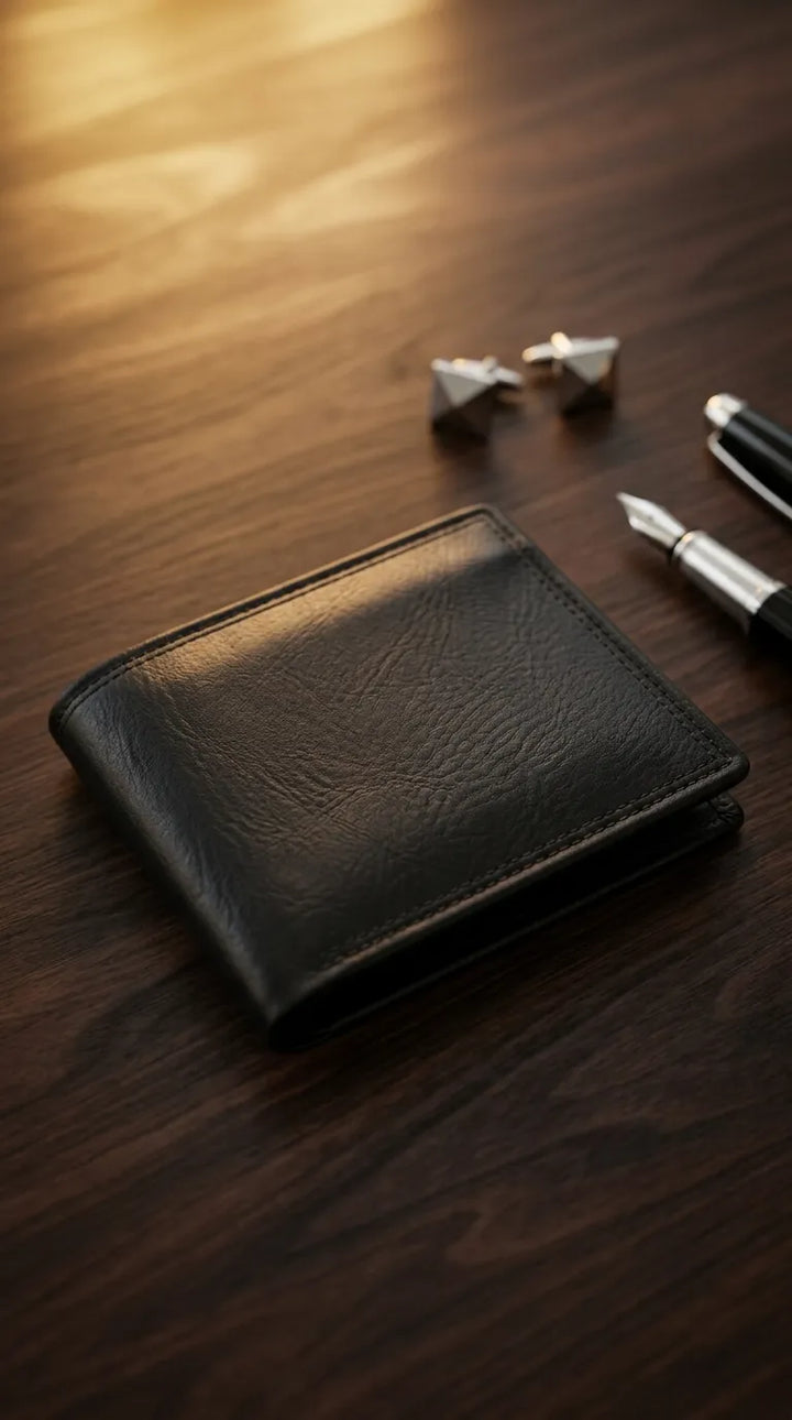 Black Casual Wallet For Men P71011