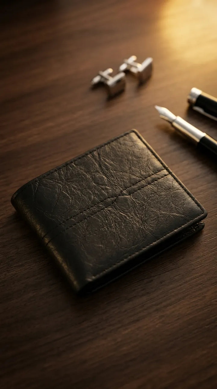 Black Casual Wallet For Men P71012