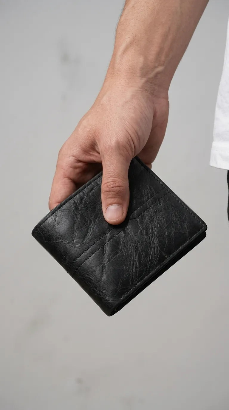 Black Casual Wallet For Men P71012