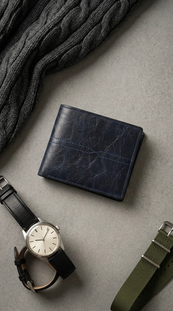 Blue Casual Wallet For Men P71012