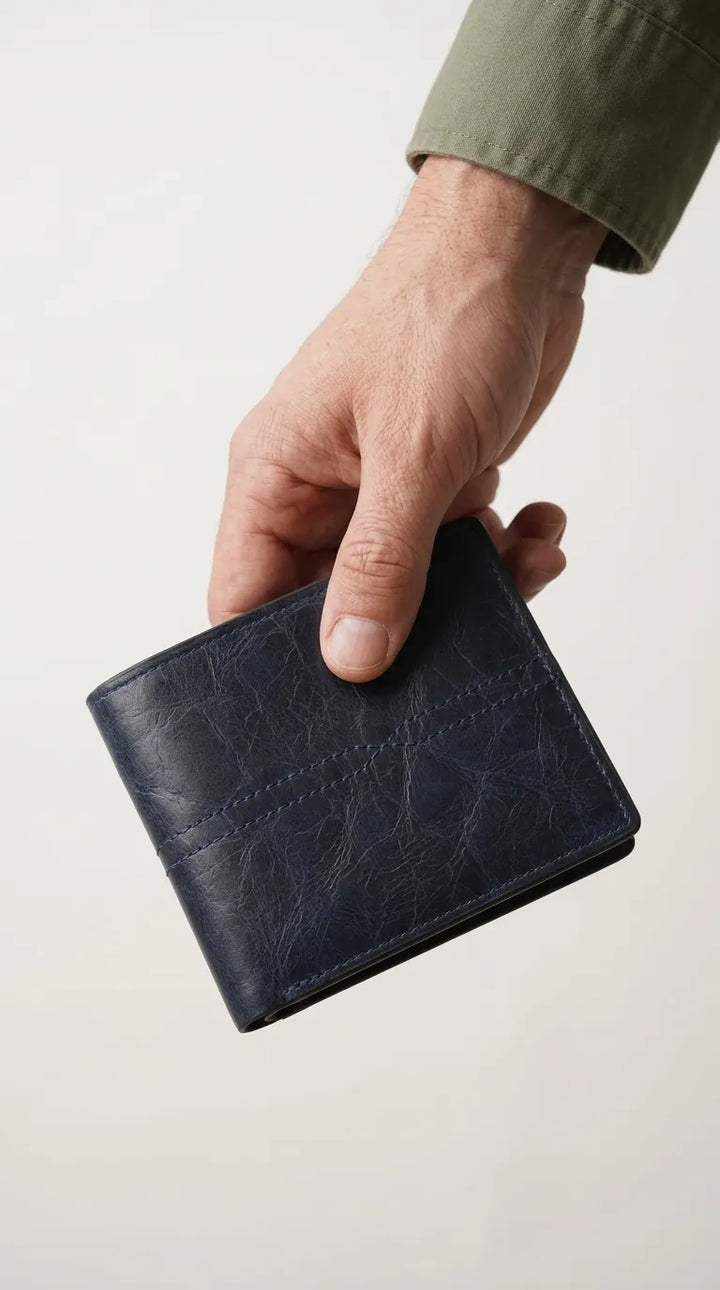 Blue Casual Wallet For Men P71012