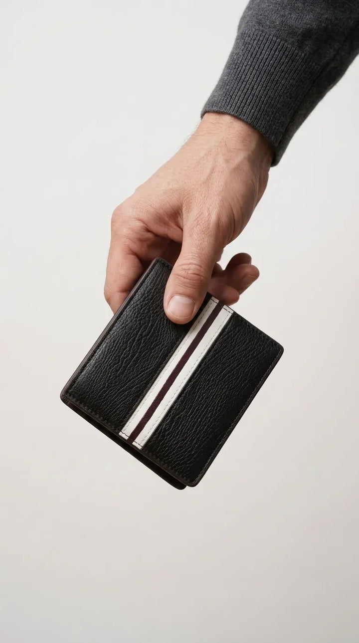 Black Casual Wallet For Men P71013