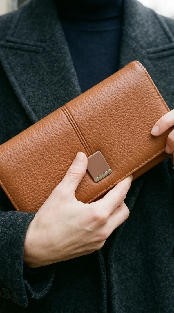 Mustard Formal Wallet For Women P71044