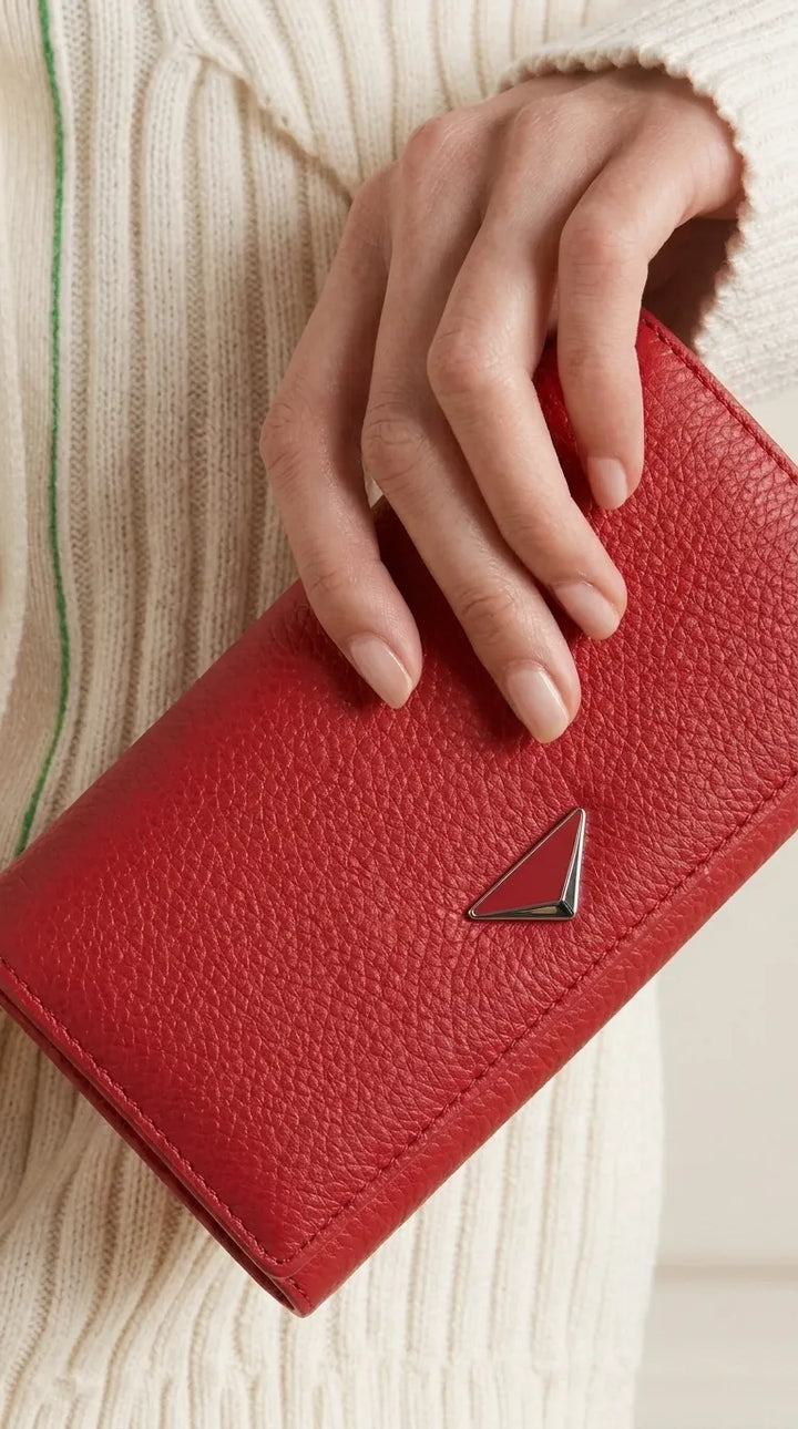 Red Formal Wallet For Women P71045