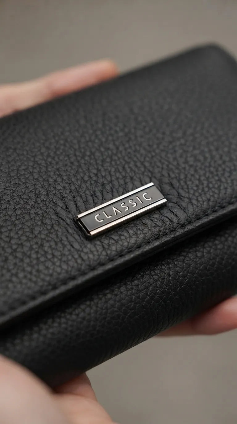 Black Formal Wallet For Women P71046