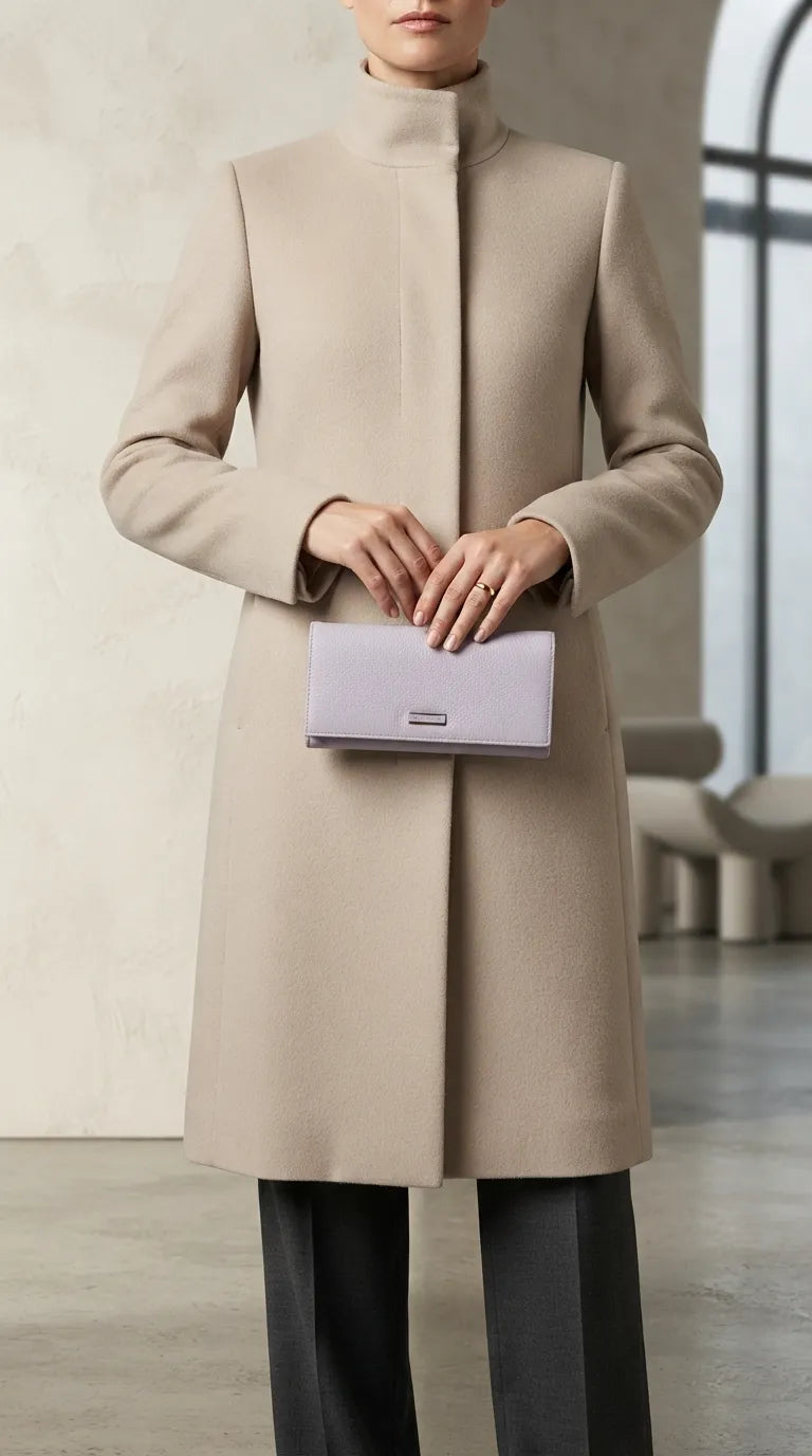 Purple Formal Wallet For Women P71046