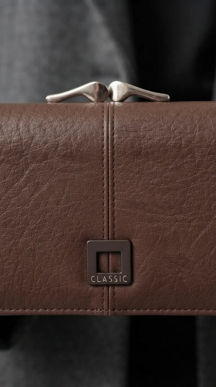 Brown Formal Wallet For Women P71047