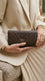 Coffee Formal Wallet For Women P71052