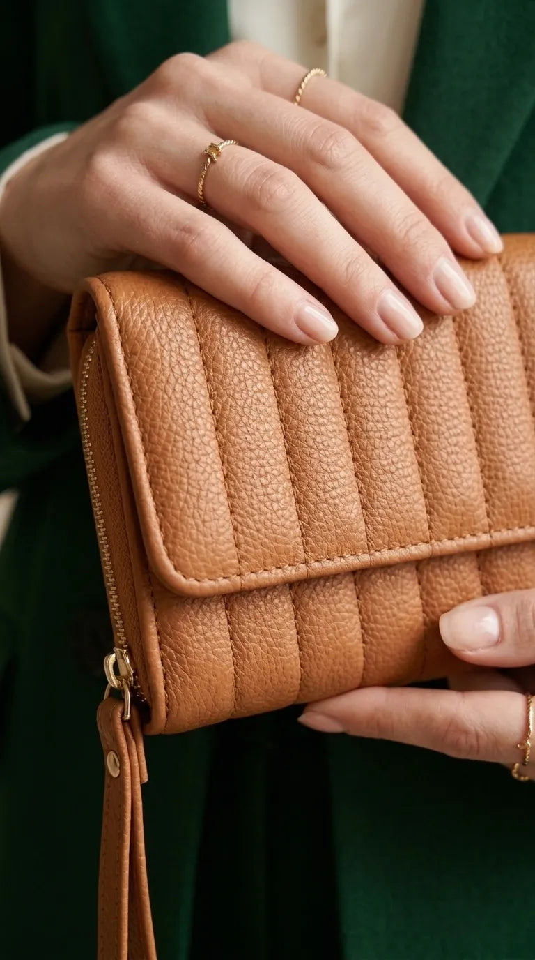 Mustard Formal Wallet For Women P71053
