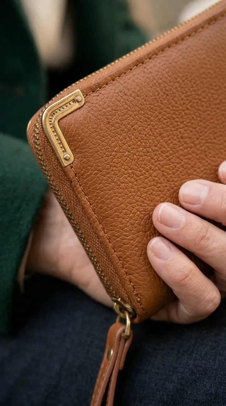 Mustard Formal Wallet For Women P71054