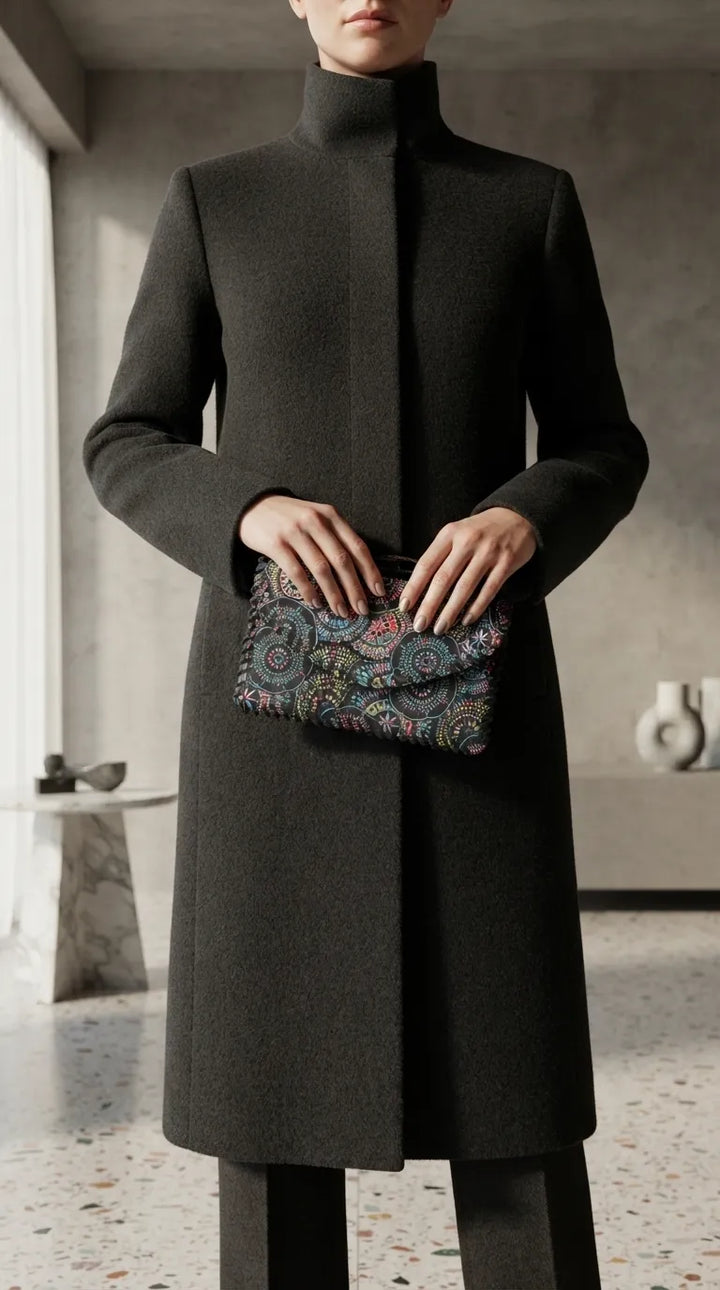 Green Formal Wallet For Women P71059