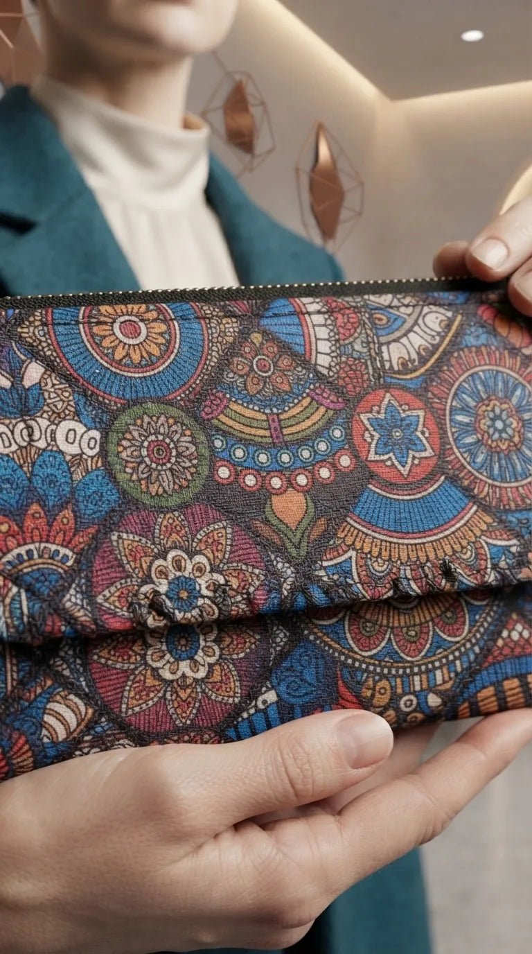Blue Formal Wallet For Women P71062