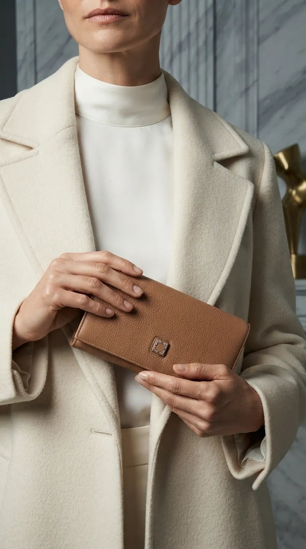 Mustard Formal Wallet For Women P71077