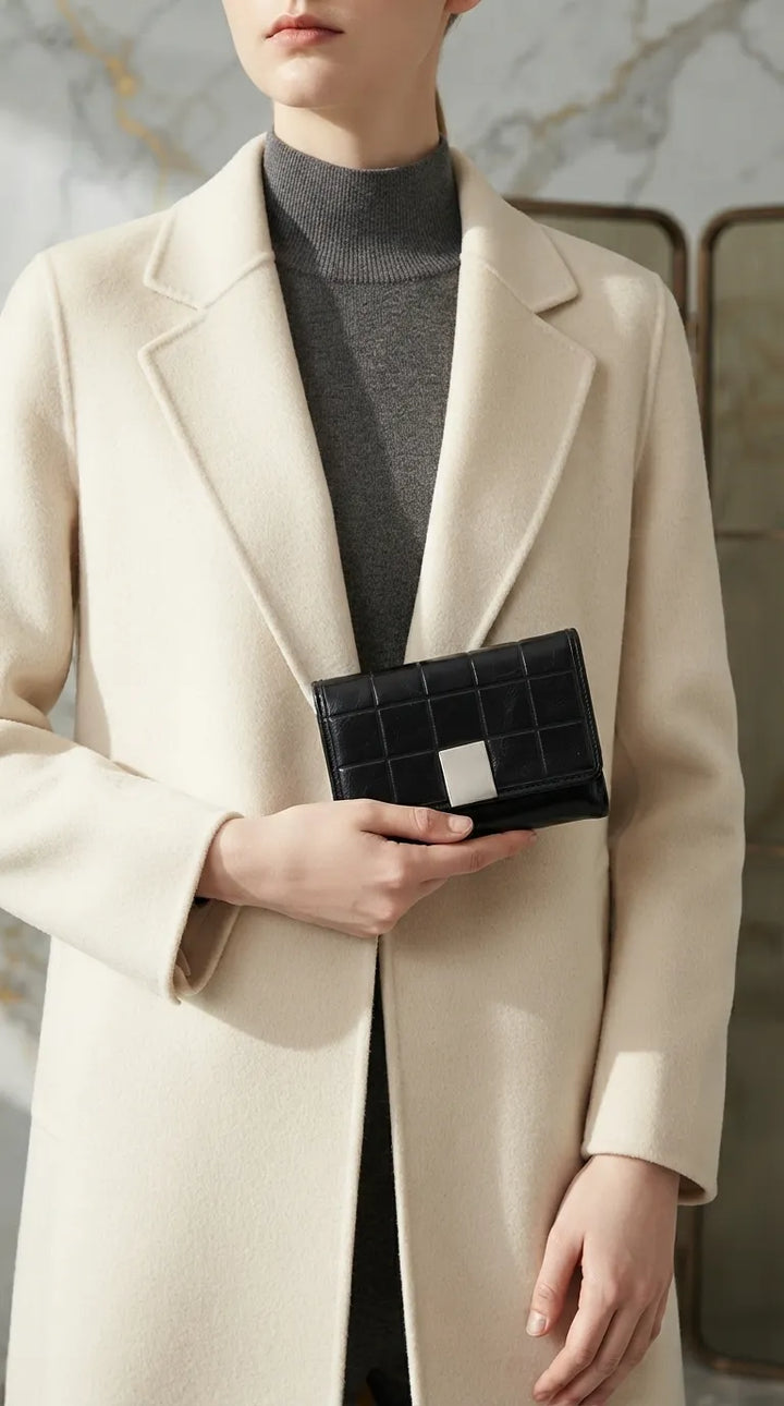 Black Formal Wallet For Women P71078