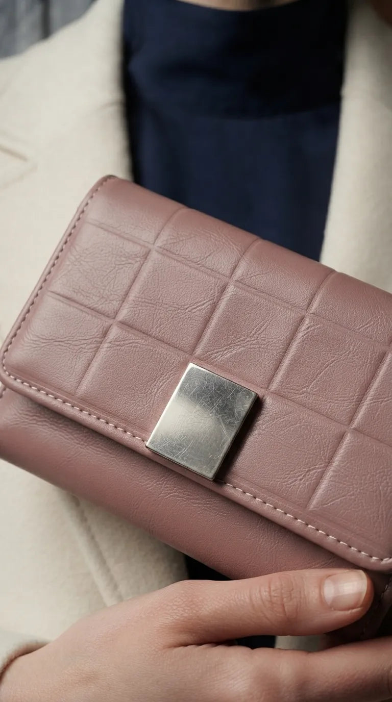 Pink Formal Wallet For Women P71078