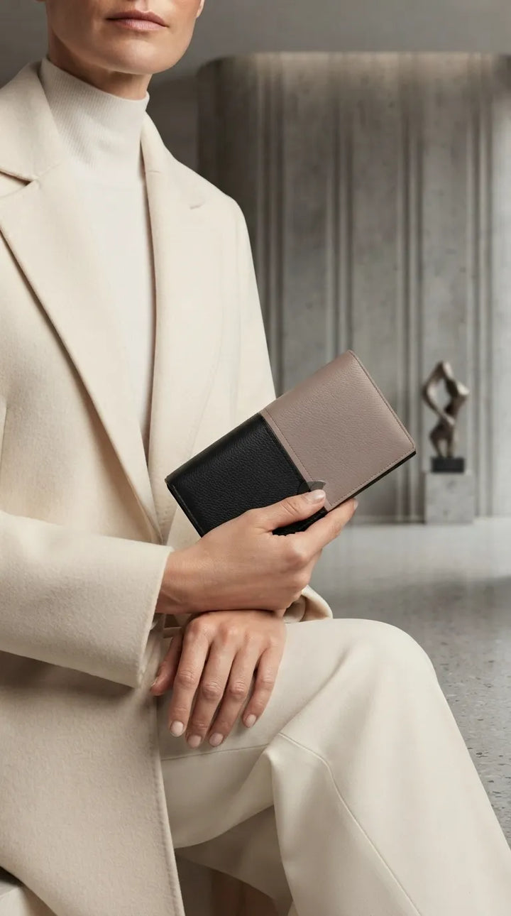 Black Formal Wallet For Women P71079