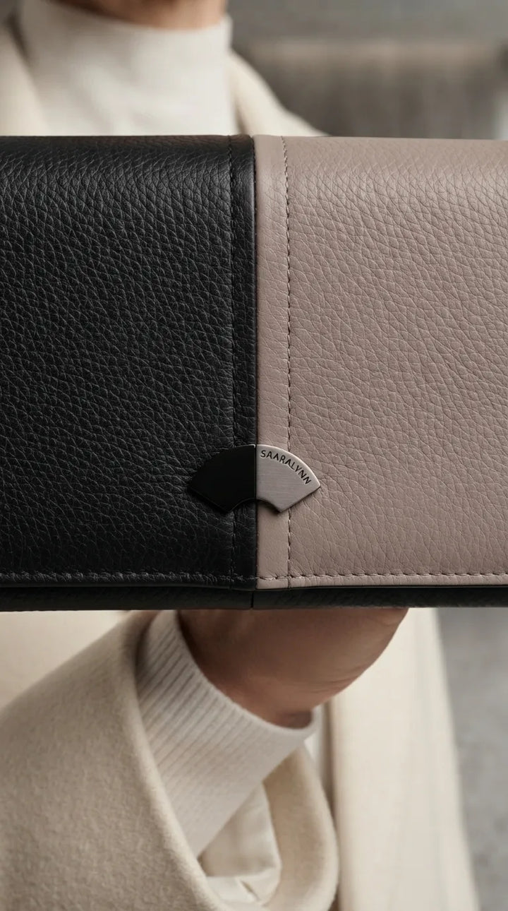 Black Formal Wallet For Women P71079