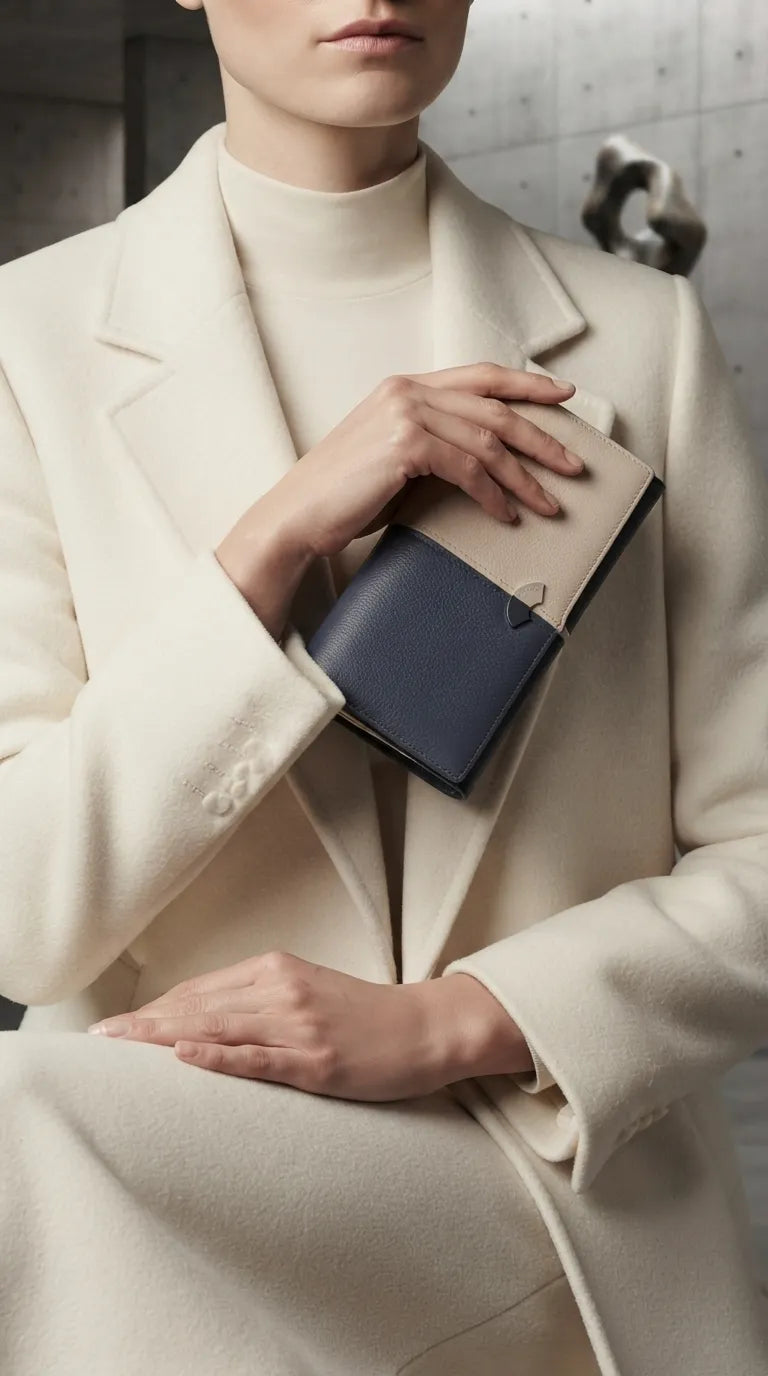 Blue Formal Wallet For Women P71079