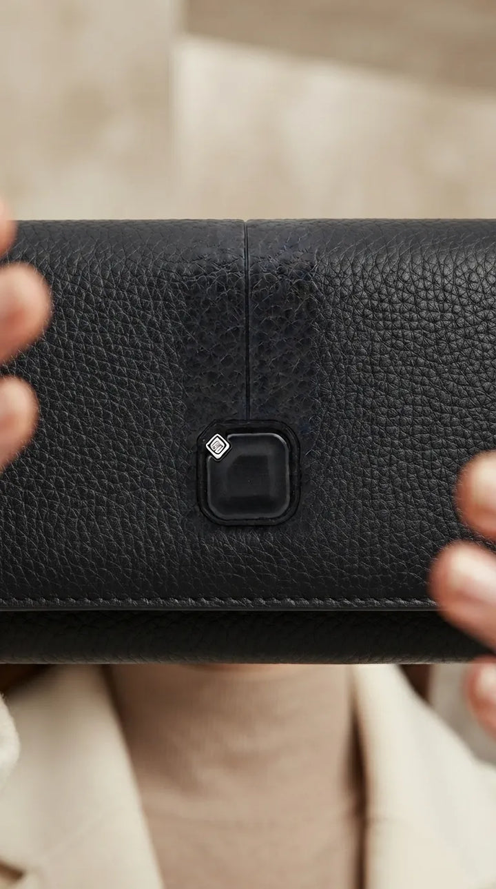 Black Formal Wallet For Women P71081