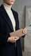 Khaki Formal Wallet For Women P71081